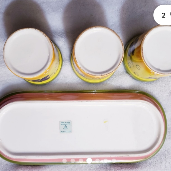 Tea light candle holders - Picture 2 of 3